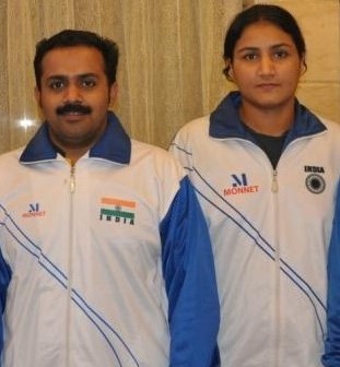 Indian_Team_Coach_BC_Bhatt_Mary_Kom_Physio_H_Verma_Pooja_Coach_J_Malik_Amadeep_Singh