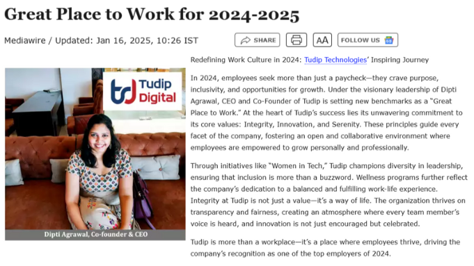 tudip-great-place-to-work-featured